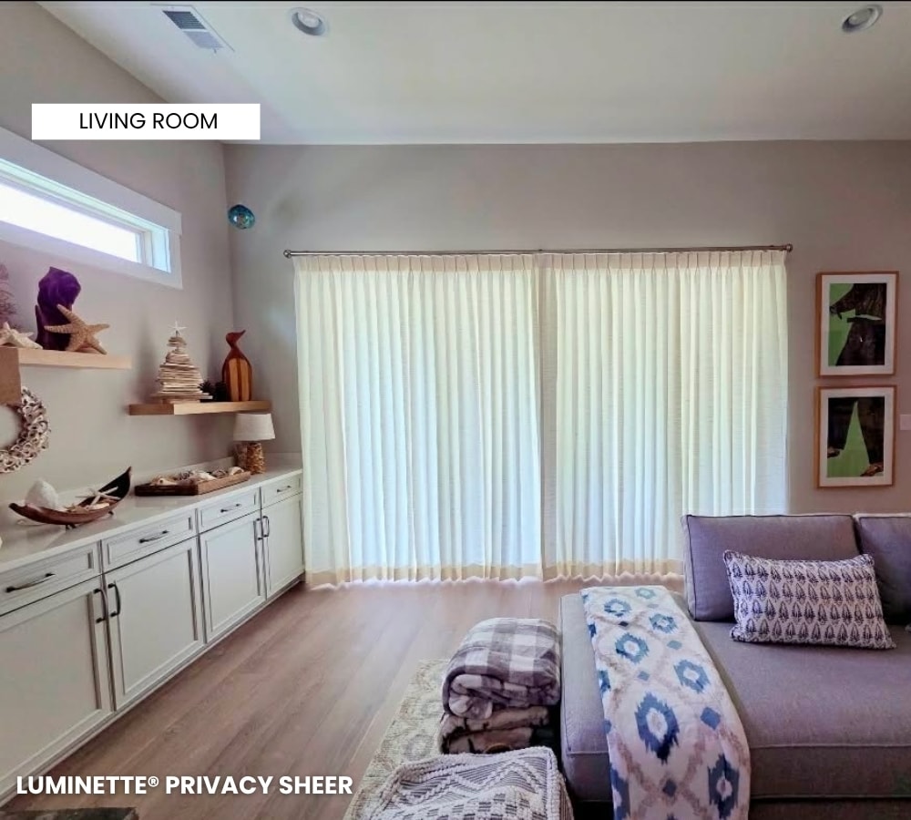 Living Room Luminette® Sheers